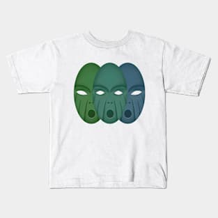 Three Aliens Kids T-Shirt